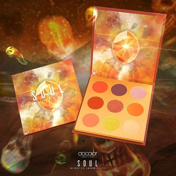 Docolor Gemstone  Palette 54 Colors Matte Glitter Profession  Eye Shadow - Picture 8 of 9